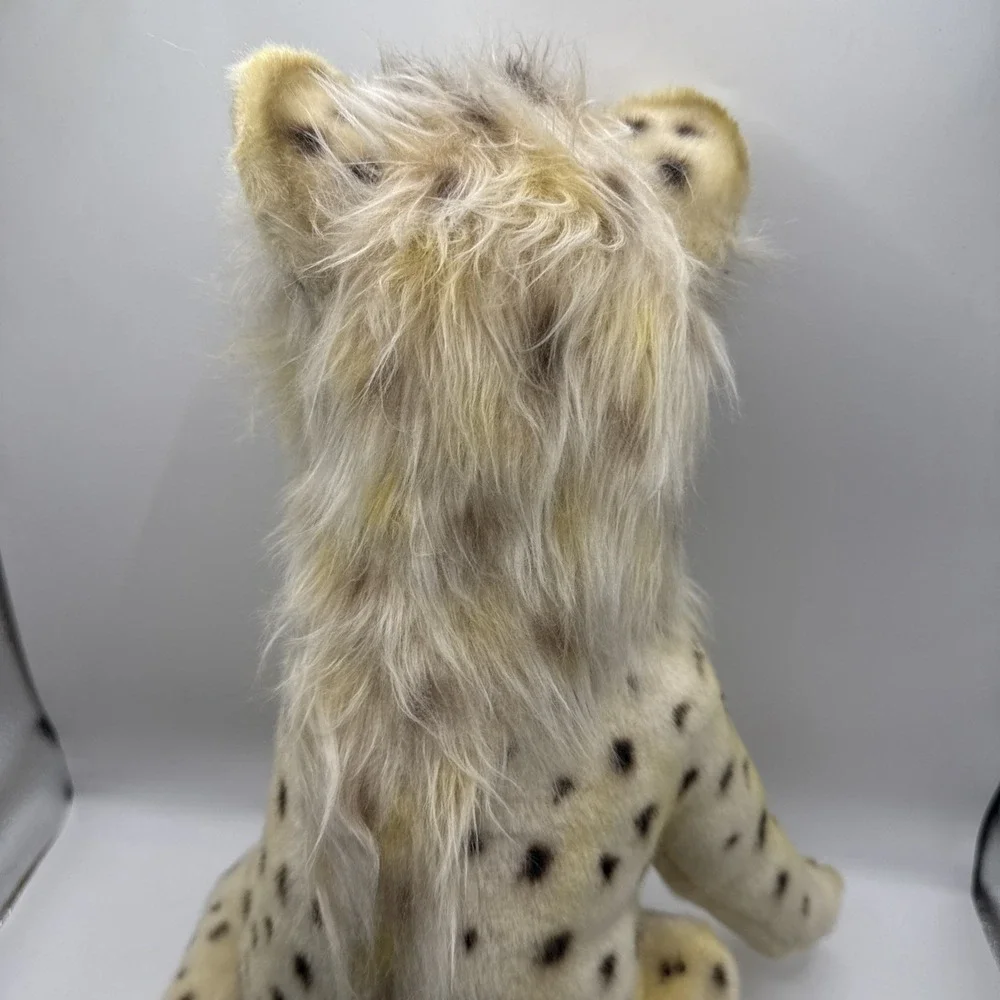VTG Realistic Hansa Cheetah Cub Sitting‎ Stuffed Animal Toy Plush Art  With Tag
